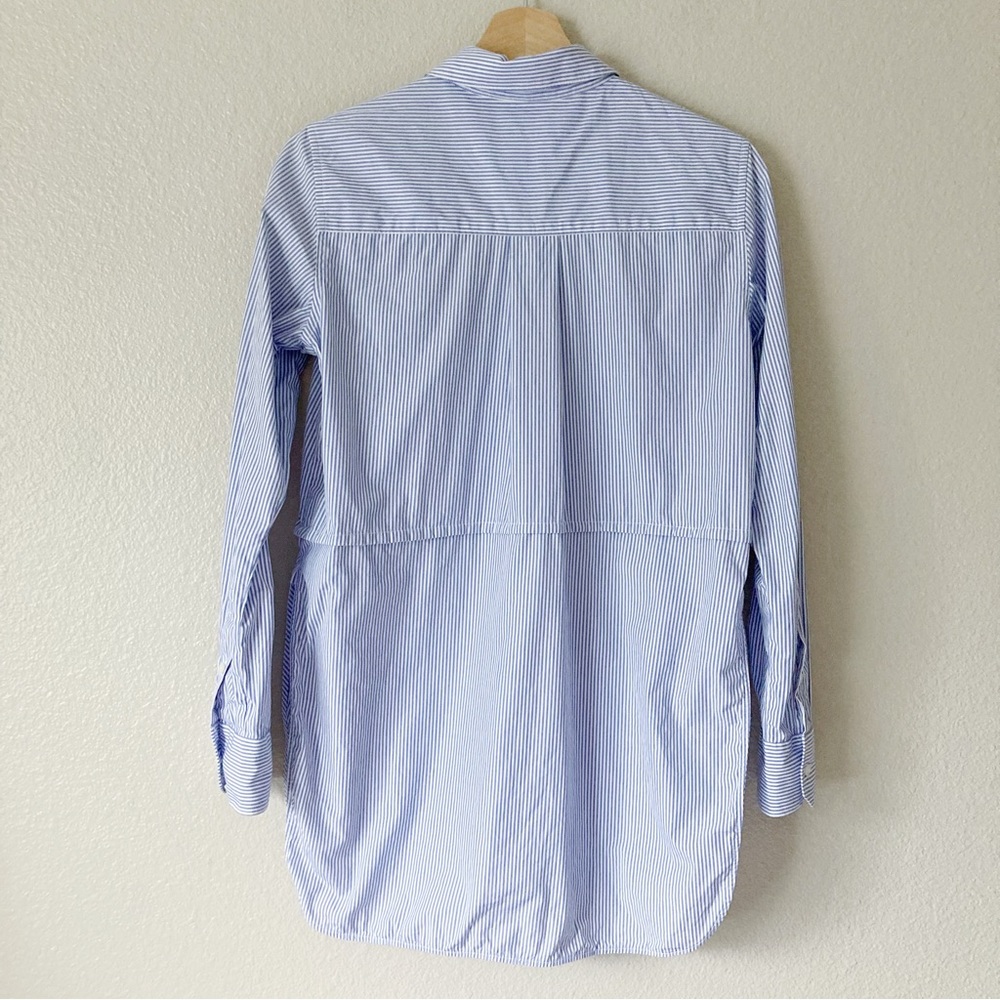 Everlane Button Down Striped Blouse - image 4